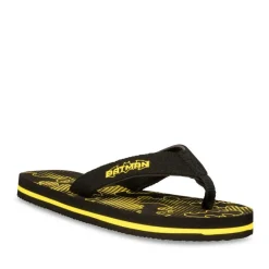 Tongs NOIR Garçon Motif Uni