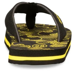 Tongs NOIR Garçon Motif Uni
