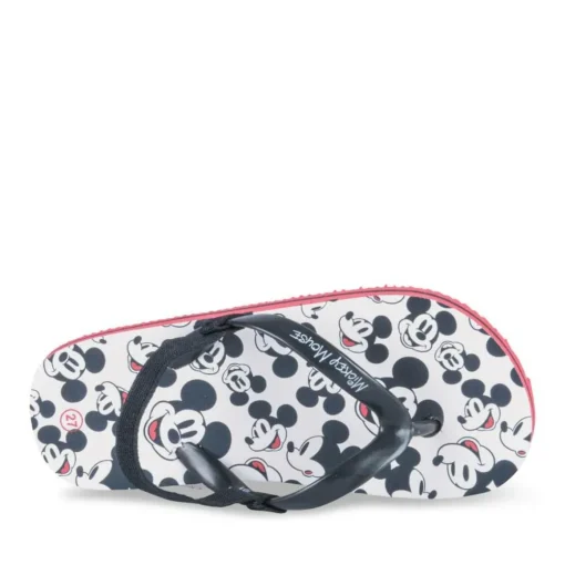 Tongs NOIR Garçon Motif Uni A Enfiler