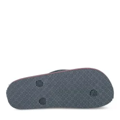 Tongs NOIR Garçon Motif Uni A Enfiler