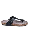 Tongs NOIR Homme Boucle