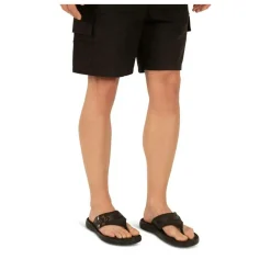 Tongs NOIR Homme CUIR
