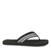 Tongs NOIR Homme Motif Uni A Enfiler