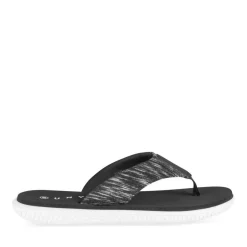 Tongs NOIR Homme Motif Uni A Enfiler