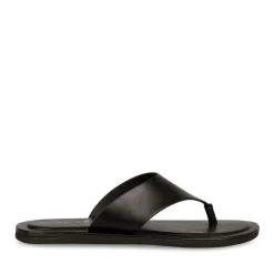 Tongs NOIR Homme Motif Uni A Enfiler