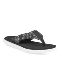 Tongs NOIR Homme Motif Uni A Enfiler