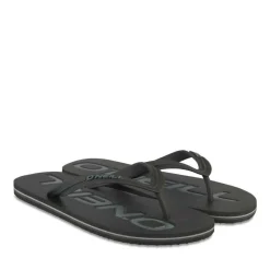 Tongs NOIR Homme Motif Uni A Enfiler