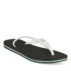 Tongs NOIR Homme Motif Uni A Enfiler