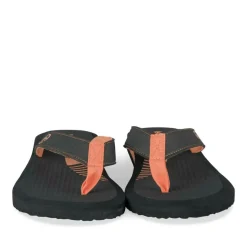 Tongs NOIR Homme Motif Uni A Enfiler