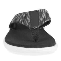 Tongs NOIR Homme Motif Uni A Enfiler