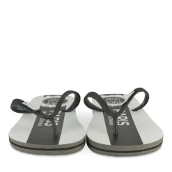 Tongs NOIR Homme Motif Uni A Enfiler