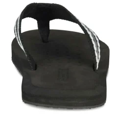 Tongs NOIR Homme Motif Uni A Enfiler