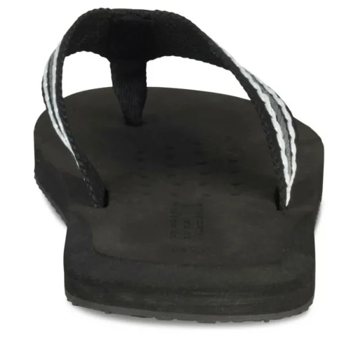 Tongs NOIR Homme Motif Uni A Enfiler