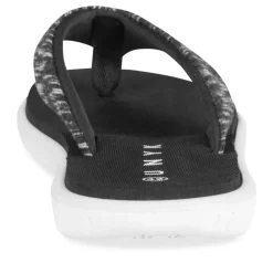 Tongs NOIR Homme Motif Uni A Enfiler