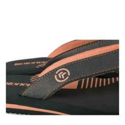 Tongs NOIR Homme Motif Uni A Enfiler