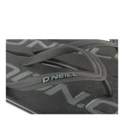 Tongs NOIR Homme Motif Uni A Enfiler