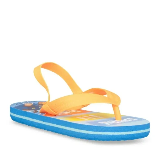 Tongs ORANGE Garçon Elastique
