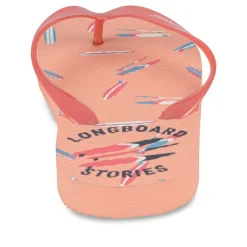 Tongs ORANGE LONGBOARD