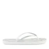 Tongs Plage BLANC Femme Motif Uni A Enfiler