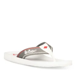 Tongs Plage BLANC Homme Motif Uni