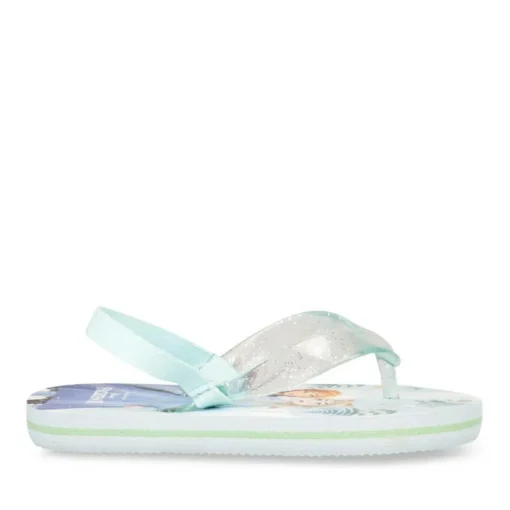 Tongs Plage BLEU Fille Elastique