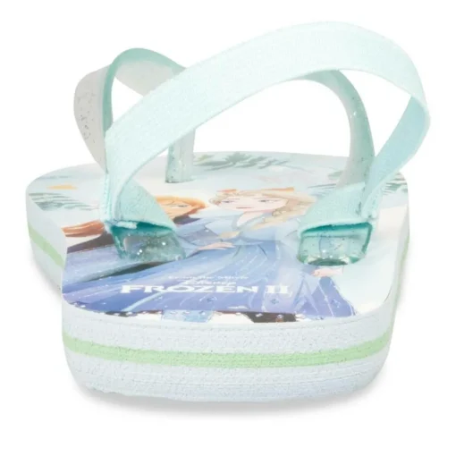 Tongs Plage BLEU Fille Elastique