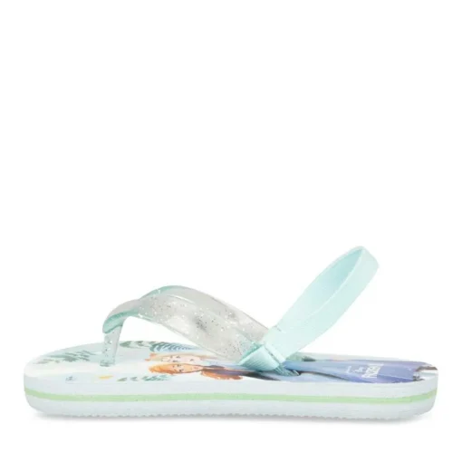 Tongs Plage BLEU Fille Elastique