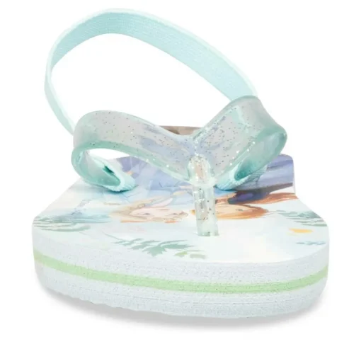 Tongs Plage BLEU Fille Elastique