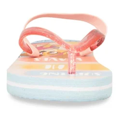 Tongs Plage BLEU Fille Elastique