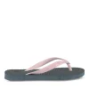 Tongs Plage MARINE Femme Motif Uni A Enfiler