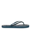 Tongs Plage MARINE Femme Motif Uni