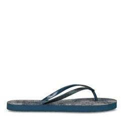 Tongs Plage MARINE Femme Motif Uni