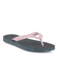 Tongs Plage MARINE Femme Motif Uni A Enfiler