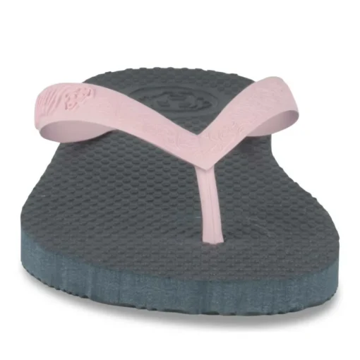 Tongs Plage MARINE Femme Motif Uni A Enfiler