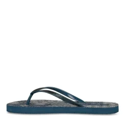 Tongs Plage MARINE Femme Motif Uni
