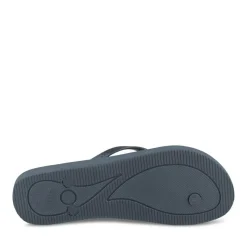 Tongs Plage MARINE Femme Motif Uni A Enfiler