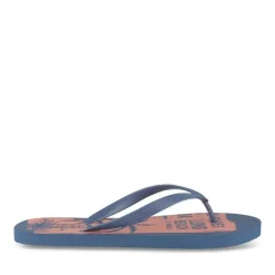 Tongs Plage MARINE Homme Motif Uni A Enfiler