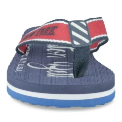 Tongs Plage MARINE Homme Motif Uni A Enfiler