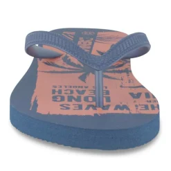 Tongs Plage MARINE Homme Motif Uni A Enfiler