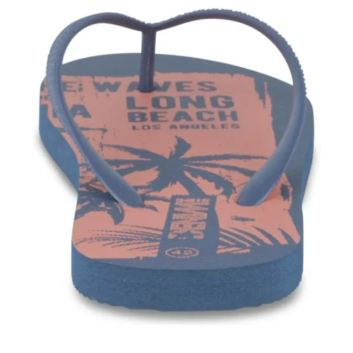 Tongs Plage MARINE Homme Motif Uni A Enfiler
