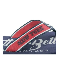 Tongs Plage MARINE Homme Motif Uni A Enfiler