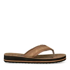 Tongs Plage MARRON Homme