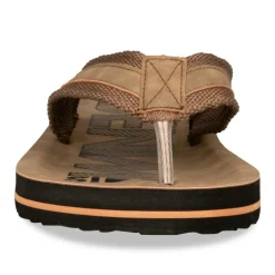 Tongs Plage MARRON Homme