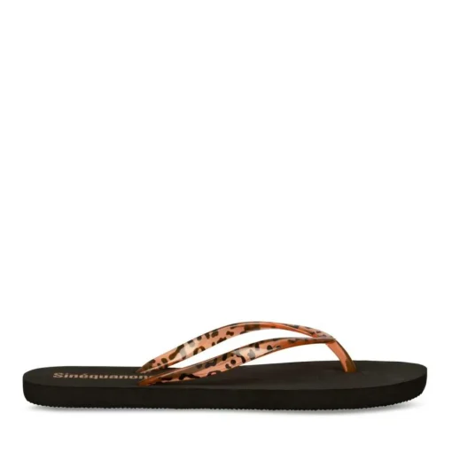 Tongs Plage NOIR Femme