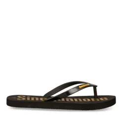 Tongs Plage NOIR Femme