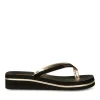 Tongs Plage NOIR Femme