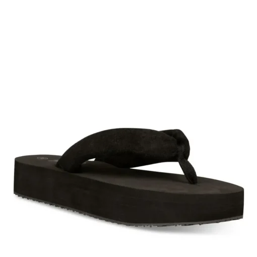 Tongs Plage NOIR Femme