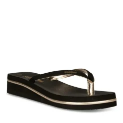 Tongs Plage NOIR Femme