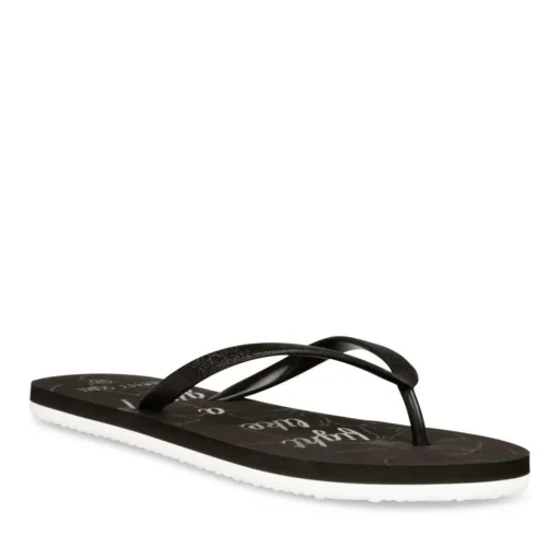Tongs Plage NOIR Femme