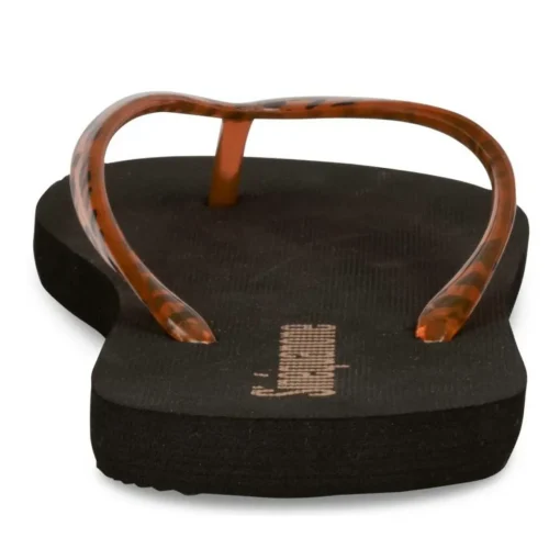 Tongs Plage NOIR Femme